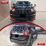 Toyota Prado Front Body Kit Modellista Black Model 2018-2021 - FJ150 Front Bodykit