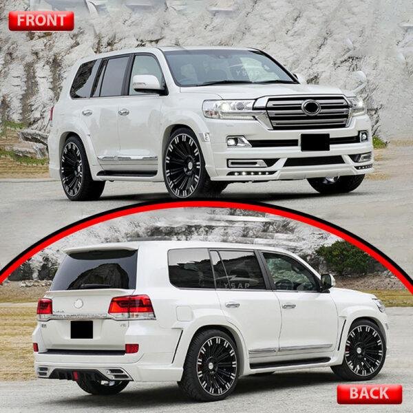 Toyota Land Cruiser LC200 OEM Face Uplift Conversion Upgrade To 2021 Without Body Kit