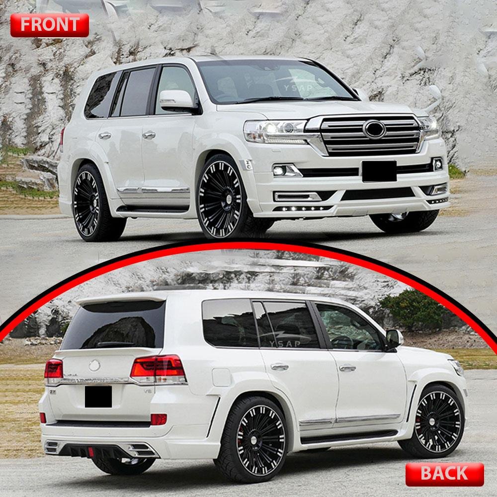 Toyota Land Cruiser LC200 OEM Face Uplift Conversion Upgrade To 2021 Without Body Kit