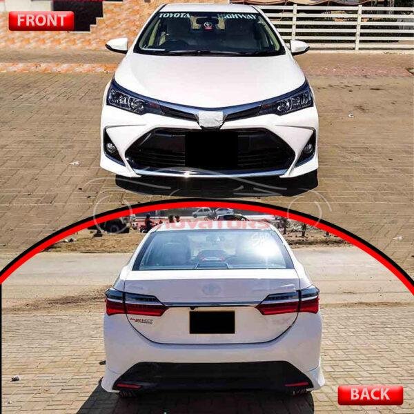 Toyota Corolla Face Lift Bodykit 2pcs - Model 2017-2021