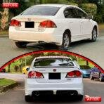 Honda Civic Reborn Body Kit Plastic - 4 Pcs 2006-2012