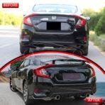 Honda Civic X Body Kit Plastic - 4 Pcs 2016-2021