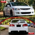 Honda Civic Reborn Body Kit Plastic - 4 Pcs 2006-2012