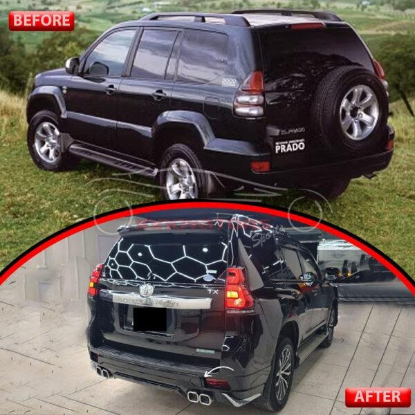 Toyota Prado 2009 To Prado 2024 OEM Conversion Kit - Face Lift Upgrade Without Body Kit
