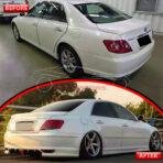 Toyota Mark X Body Kit With LED Plastic - 4 Pcs 2008