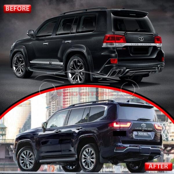 Toyota Land Cruiser LC200 To LC300 Black Conversion Kit