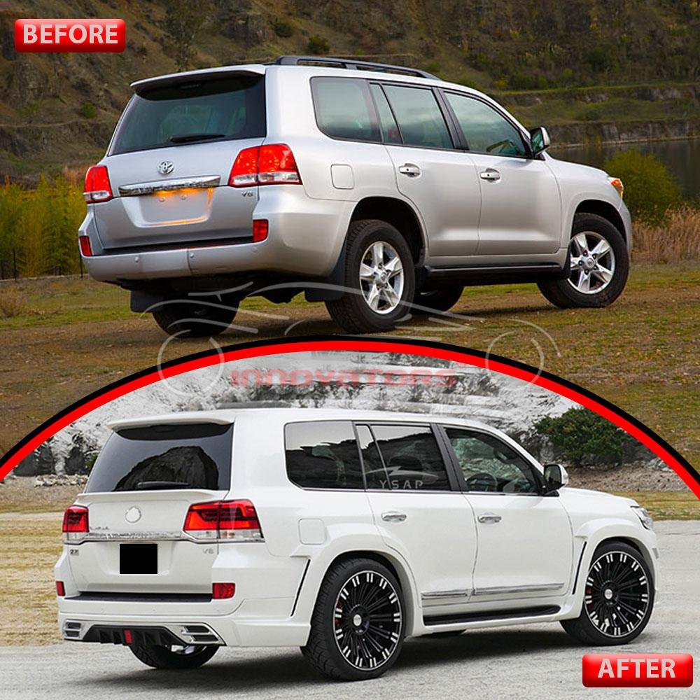 Toyota Land Cruiser LC200 OEM Face Uplift Conversion Upgrade To 2021 Without Body Kit
