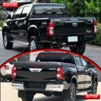 Toyota Hilux Revo, Rocco Lexus Style Black Body Kit Version 1