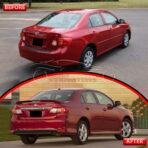 Toyota Corolla Body Kit Plastic - 4 Pcs 2011-2013