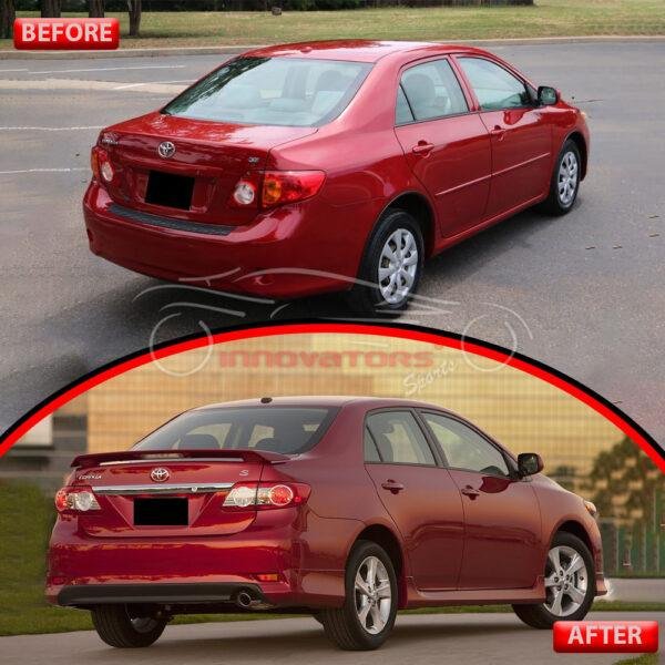 Toyota Corolla Body Kit Plastic - 4 Pcs 2011-2013