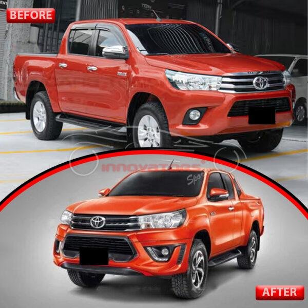 Toyota Hilux Revo, Rocco Front Bumper TRD Kit 1 Pc Version 1