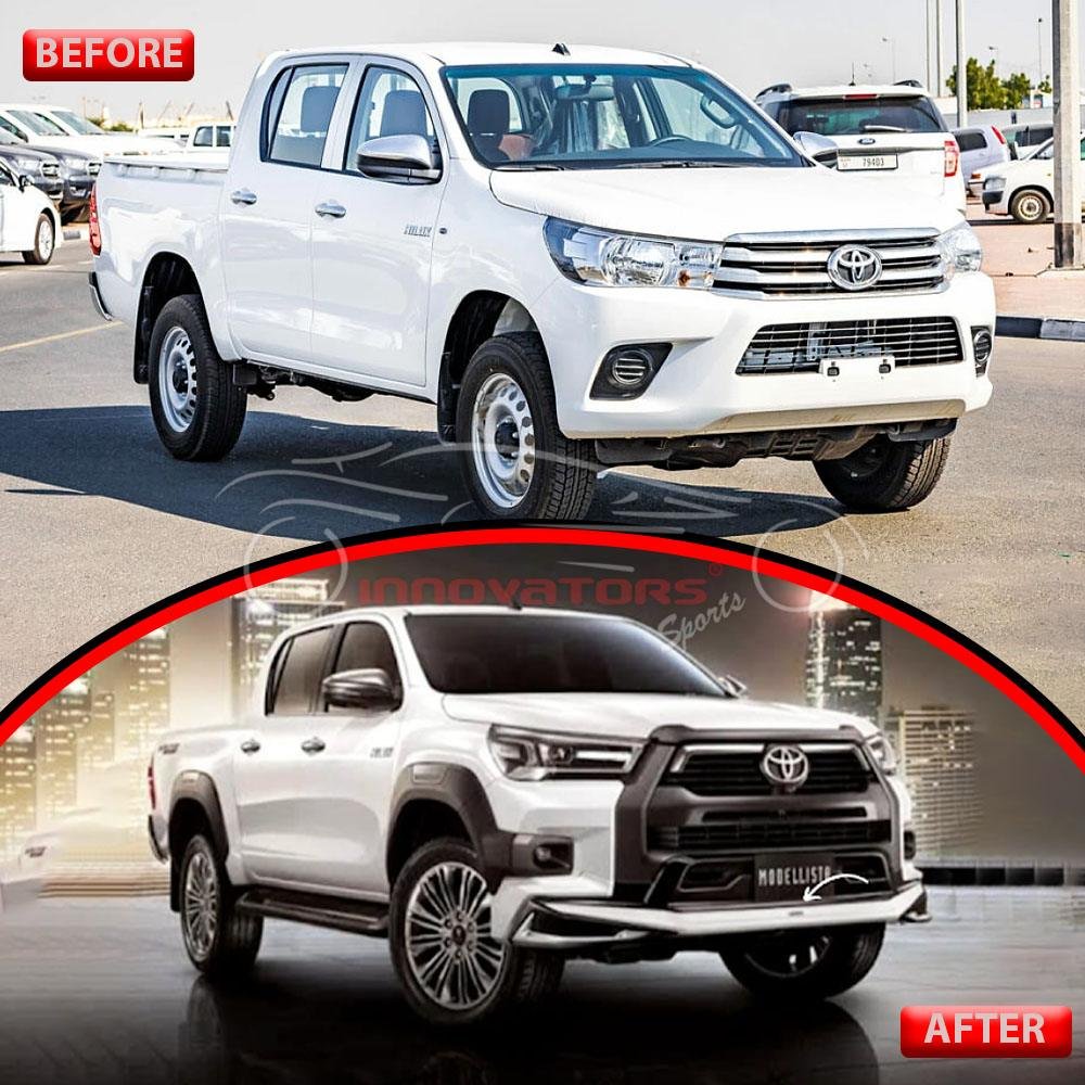 Toyota Hilux Rocco GR Front Modellista Body Kit - Model - 2022-2024