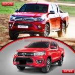 Toyota Hilux Revo, Rocco Front Bumper TRD Kit 1 Pc Version 1