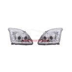 Toyota Prado FJ120 Head Lamps Chrome 2002-2008