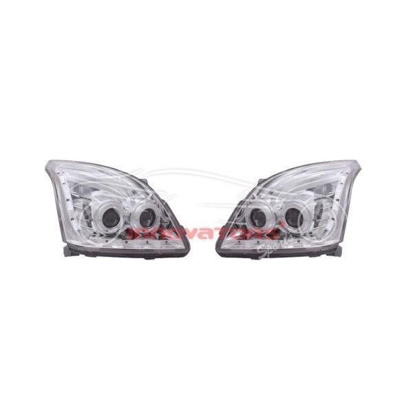 Toyota Prado FJ120 Head Lamps Chrome 2002-2008