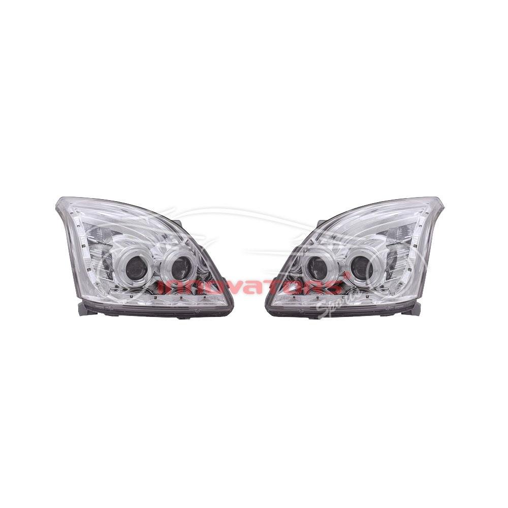 Toyota Prado FJ120 Head Lamps Chrome 2002-2008