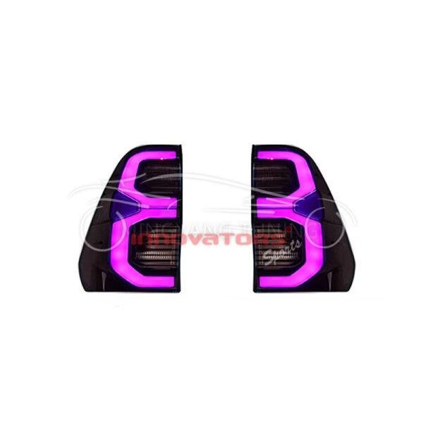Toyota Hilux Revo Rocco RGB Tail Lamps Rear Lamps 2021-2024