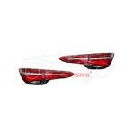 Toyota Fortuner OEM Red Crystal Rear Lamps 2021-2022
