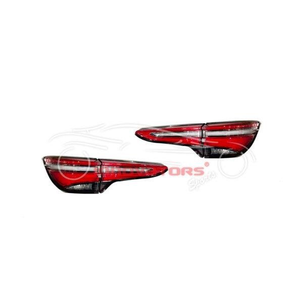 Toyota Fortuner OEM Red Crystal Rear Lamps 2021-2022