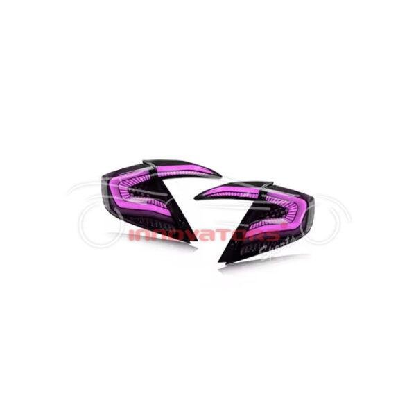 Honda Civic RGB Rear Lamps Tail Lights Snake Style 2016–2021