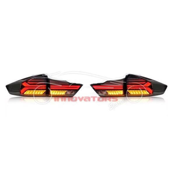 Honda City Red Rear Lamps Lava 2021-2022