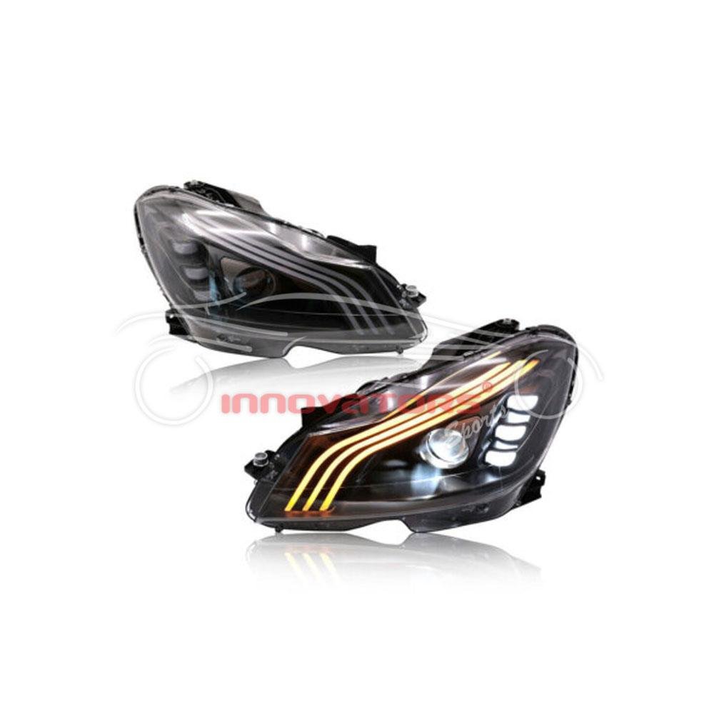 Mercedes-Benz C-Class W204 Headlights S Class Design 2012-2014