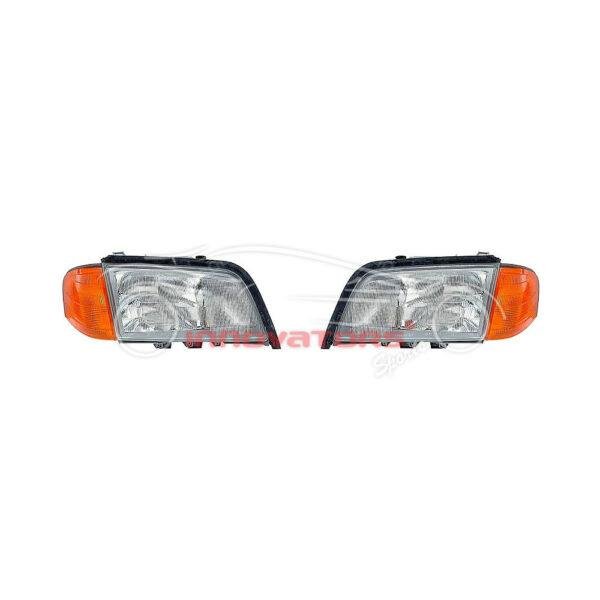 Mercedes-Benz C-Class W202 Headlights Headlamps 1994-2000