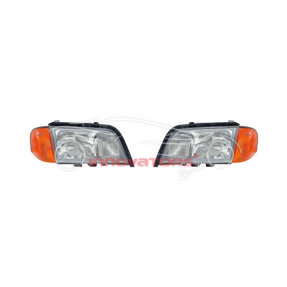 Mercedes-Benz C-Class W202 Headlights Headlamps 1994-2000