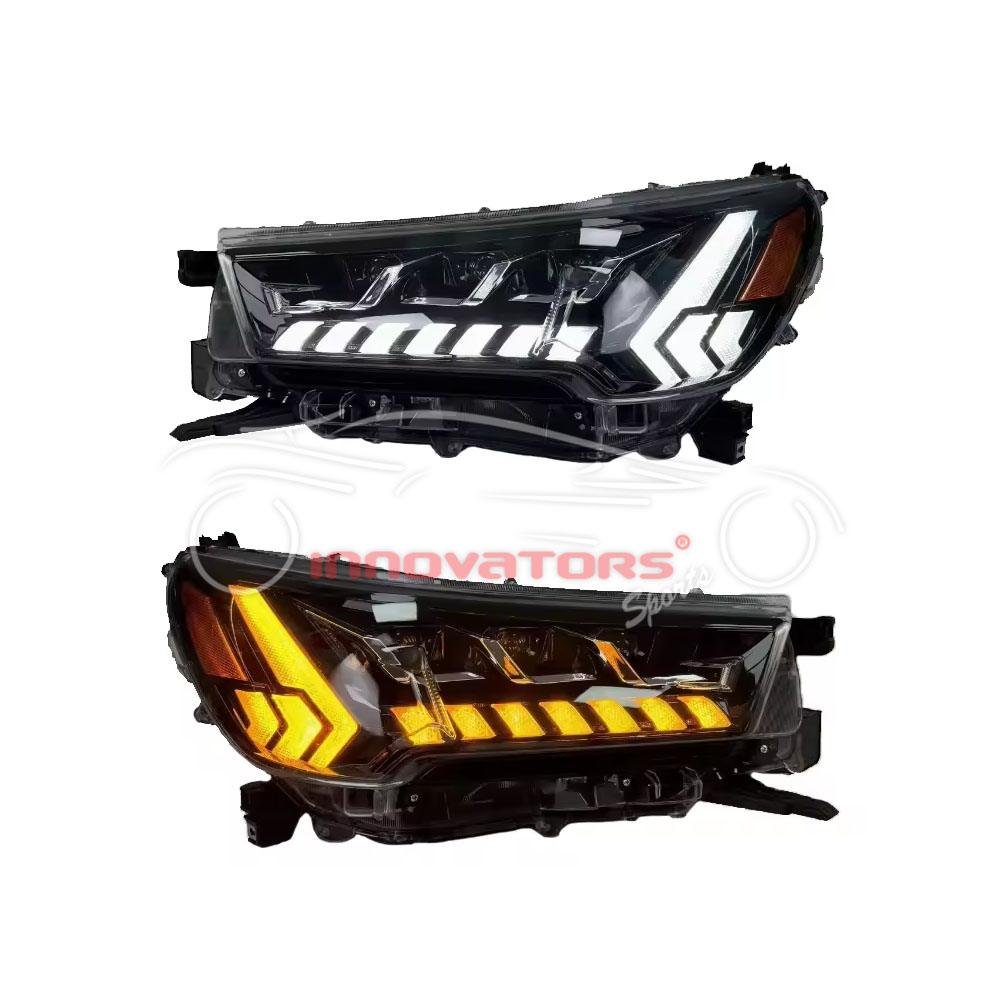 Toyota Hilux Revo Headlights Headlamps Lexus Design 2021-2023