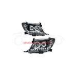 Toyota Hilux Vigo Black Head Lamps 2012-2016