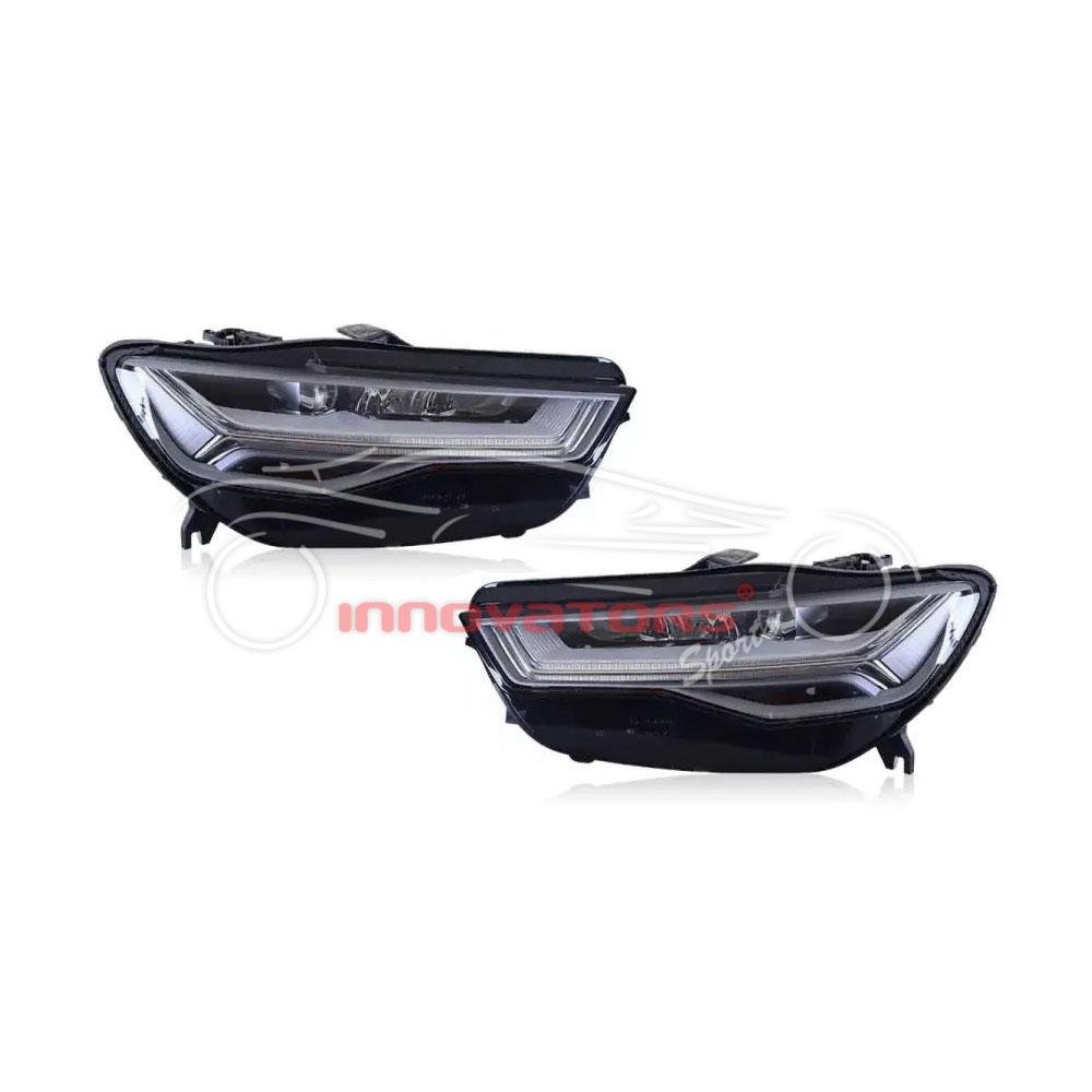 Audi A6 LED Headlights Headlamps Matrix Design 2012-2018