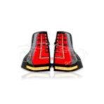 Toyota Prado FJ150 Red Rear Lamps GX Look 2017–2021