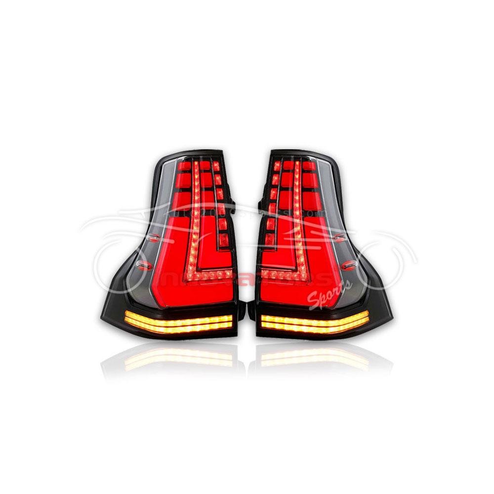 Toyota Prado FJ150 Red Rear Lamps GX Look 2017–2021