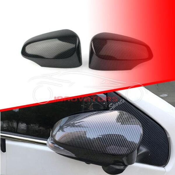 Toyota Yaris Carbon Fiber Side Mirror Covers 2020-2022