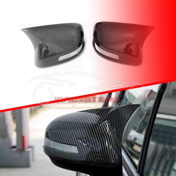 Honda Civic Rebirth Carbon Fiber Batman Style Side Mirror Covers 2012-2015