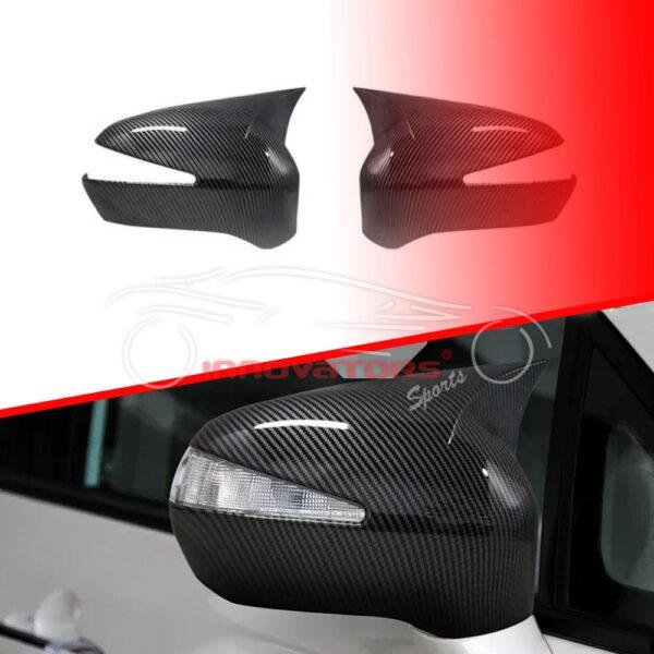 Honda Civic Reborn Carbon Fiber Batman Style Side Mirror Covers 2006-2012
