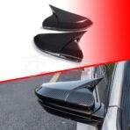 Honda Civic Carbon Fiber Side Mirror Cover Batman Style 2016-2021