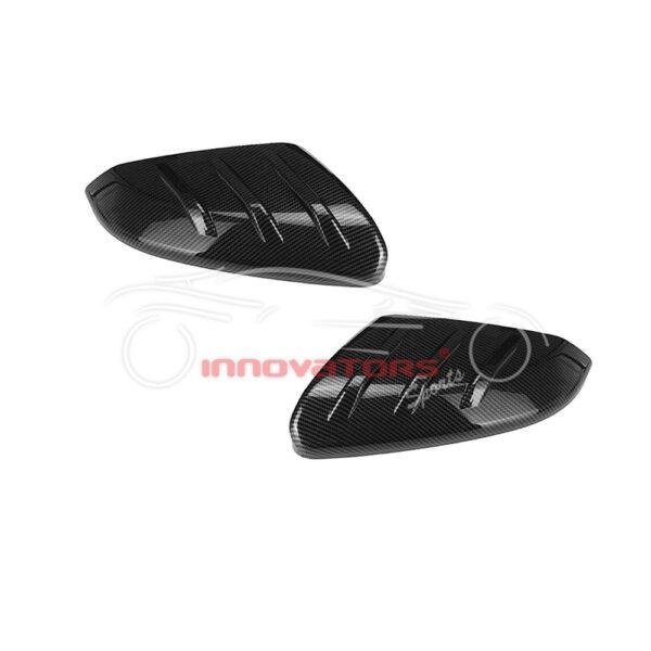 Honda Civic Carbon Fiber Mugen Style Side Mirror Covers 2016-2021