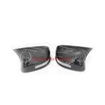 Honda Civic Rebirth Carbon Fiber Batman Style Side Mirror Covers 2012-2015