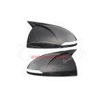 Hyundai Sonata Carbon Fiber Batman Style Side Mirror Covers 2021-2023