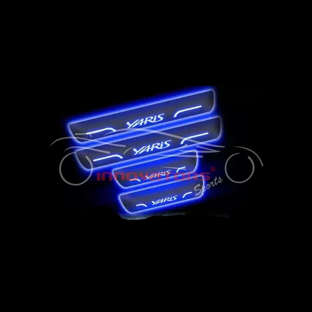 Toyota Yaris 3D Running Door Sill Plates LED 2020-2025