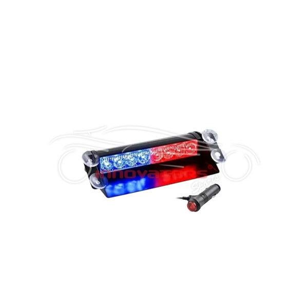 Police Light 8 LED Strobe Light