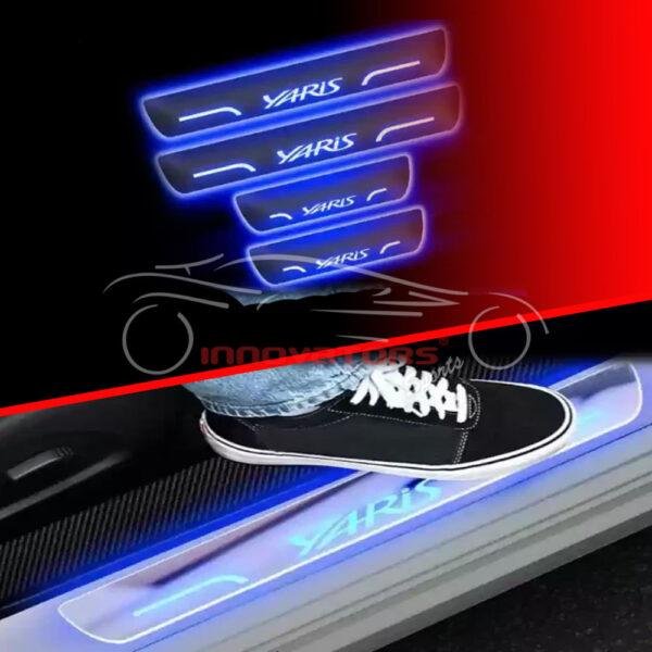 Toyota Yaris Door Sill Plate Running LED Model 2019-2021
