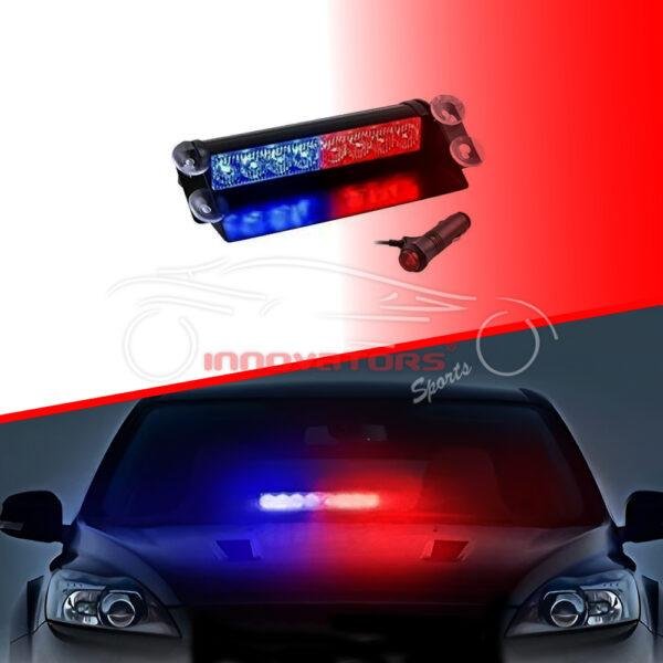 Police Light 8 LED Strobe Light