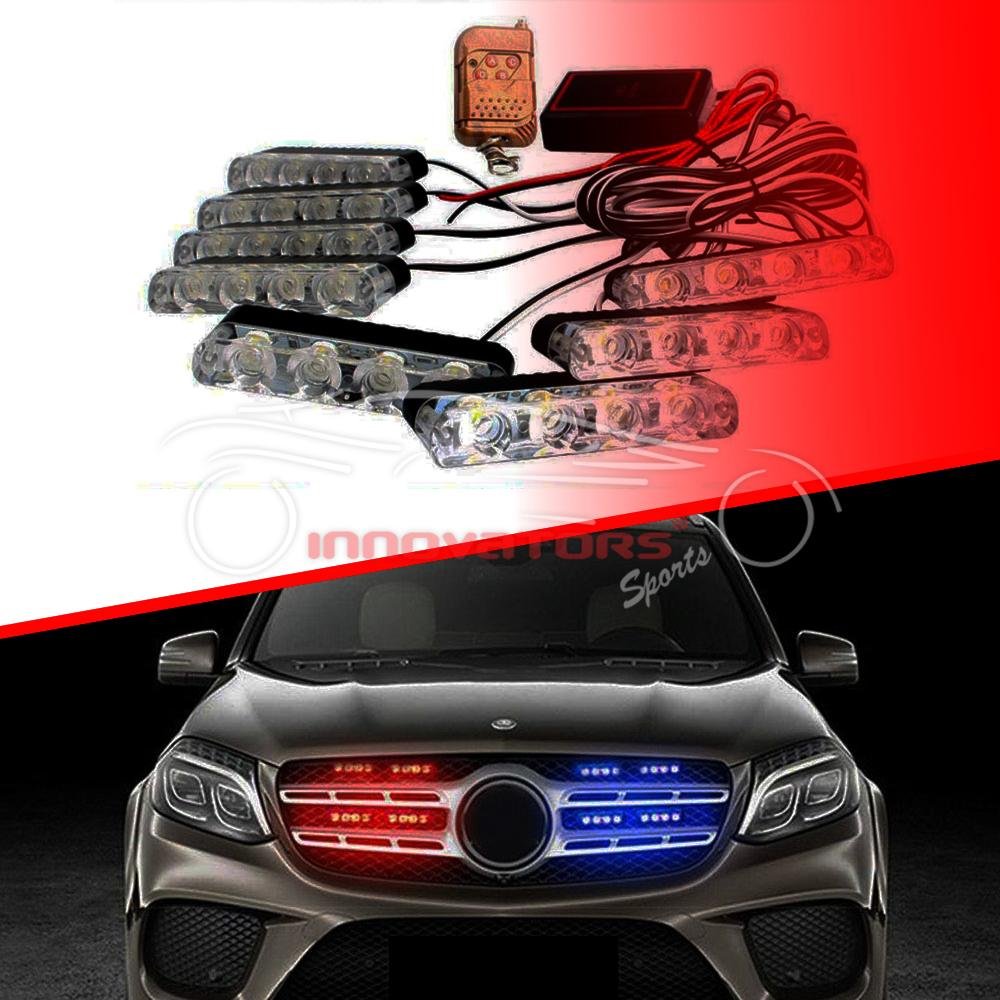 Police Light 8PCS