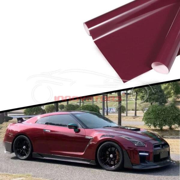 Anthracite Red Color PPF Paint Protection Film