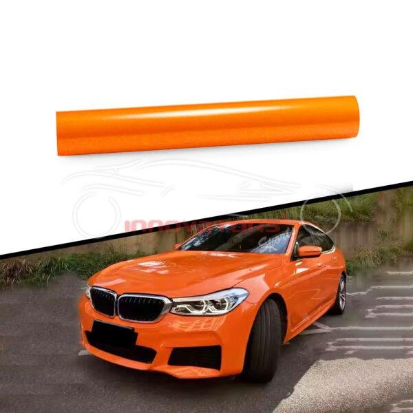 Car Wrap Crystal Orange Color PPF Paint Protection Film
