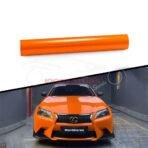Car Wrap Diamond Gold Orange Color PPF Paint Protection Film