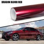 Car Wrap Dragon Blood RED Color PPF Paint Protection Film