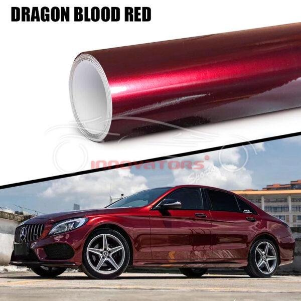 Car Wrap Dragon Blood RED Color PPF Paint Protection Film